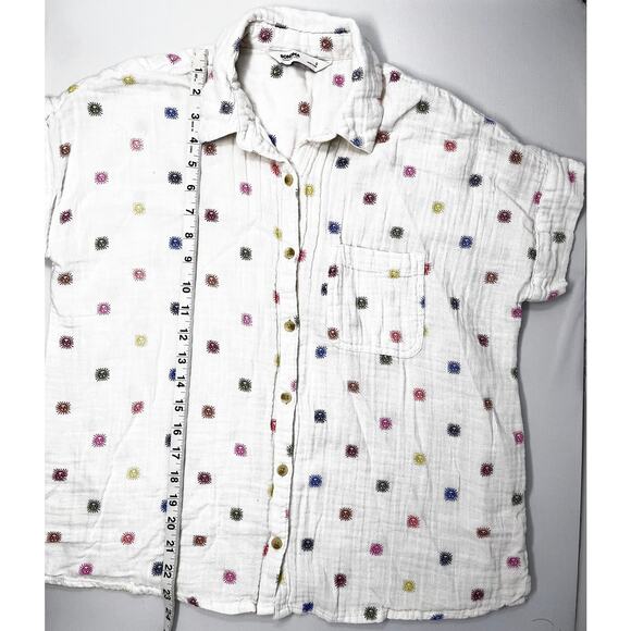 Sonoma Women's Button Down blouse size Small Pre-Owned in Good condition - Picture 3 of 8